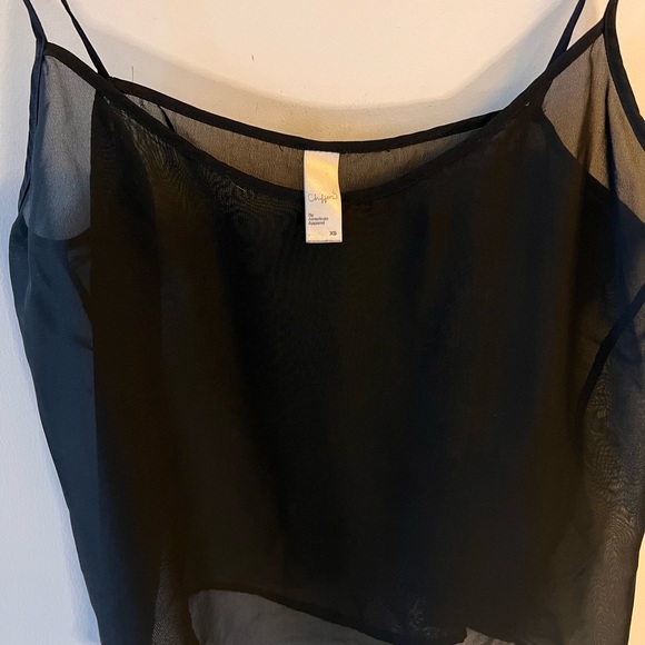 American Apparel Chiffon top - Picture 3 of 4
